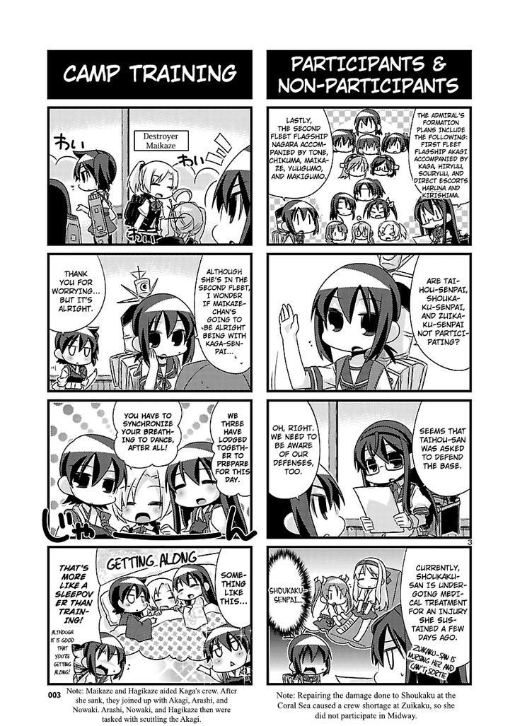 Kantai Collection - Kankore - 4-koma Comic - Fubuki, Ganbarimasu! Chapter 55 page 3 - Chapter 55