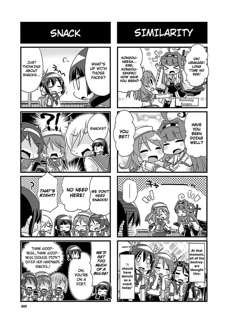 Kantai Collection - Kankore - 4-koma Comic - Fubuki, Ganbarimasu! Chapter 57 page 5 - Chapter 57