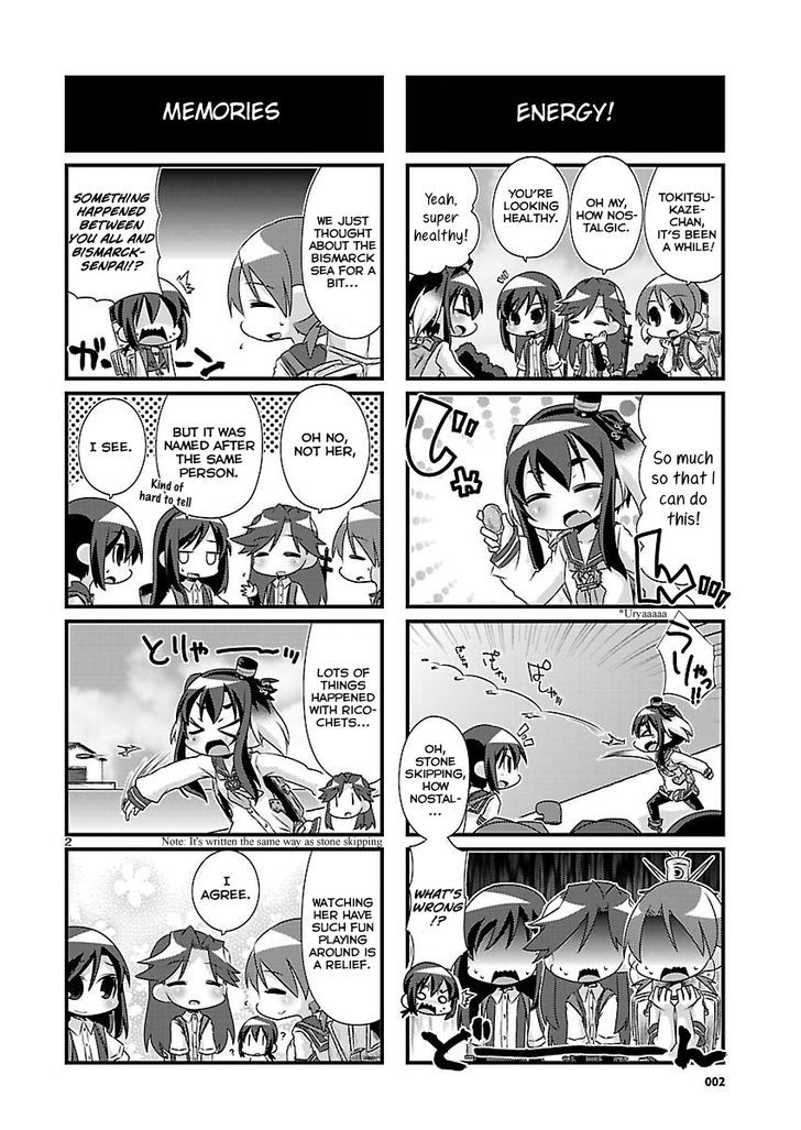 Kantai Collection - Kankore - 4-koma Comic - Fubuki, Ganbarimasu! Chapter 58 page 2 - Chapter 58