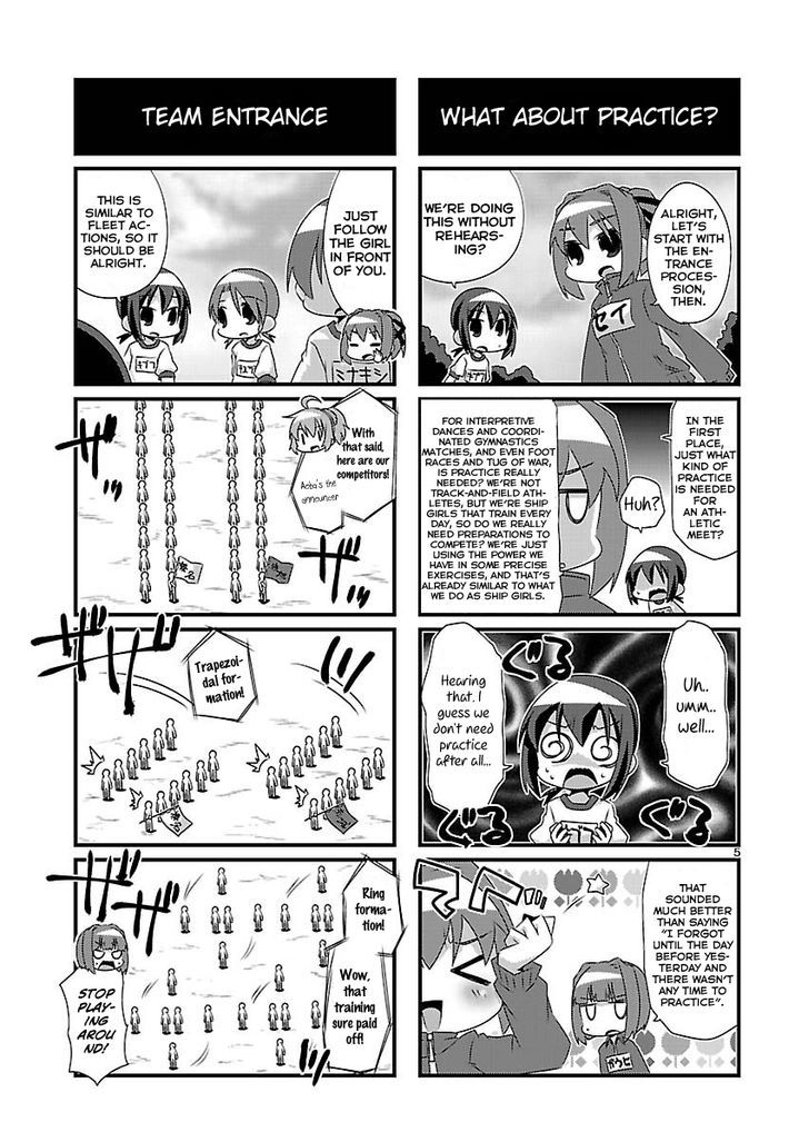 Kantai Collection - Kankore - 4-koma Comic - Fubuki, Ganbarimasu! Chapter 59 page 5 - Chapter 59