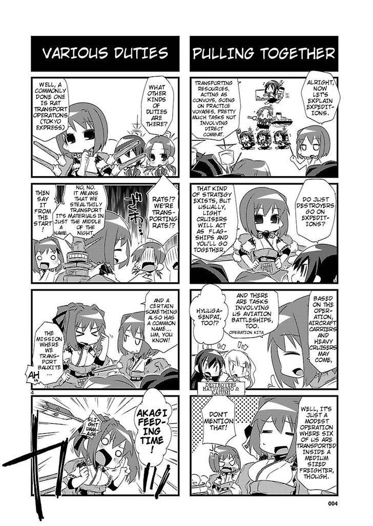 Kantai Collection - Kankore - 4-koma Comic - Fubuki, Ganbarimasu! Chapter 6 page 4 - Chapter 6