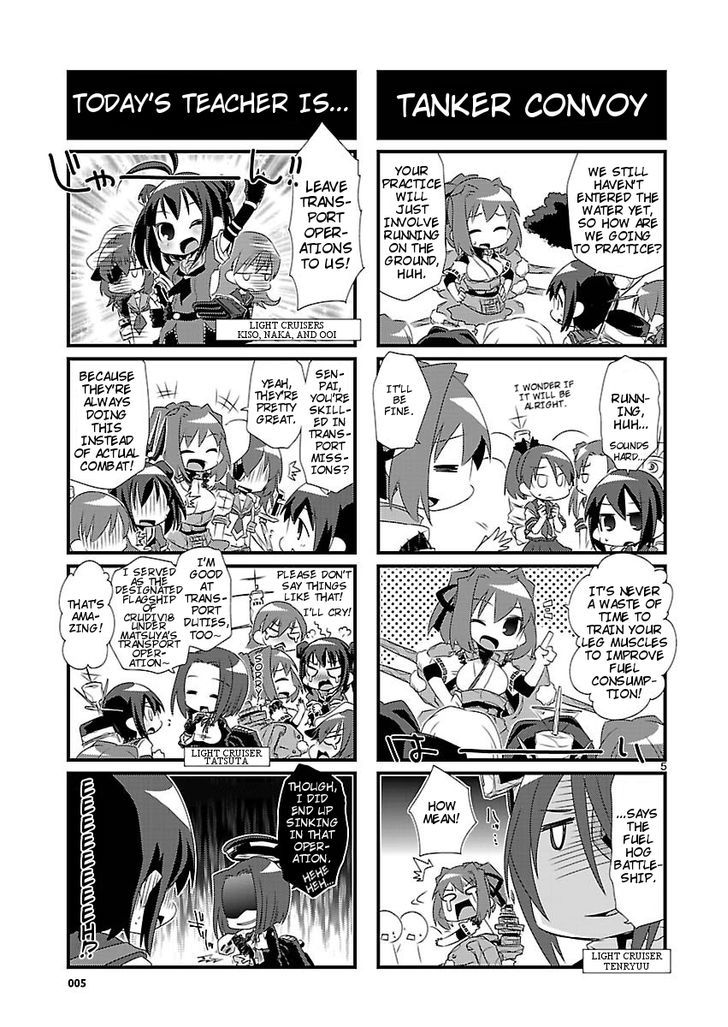 Kantai Collection - Kankore - 4-koma Comic - Fubuki, Ganbarimasu! Chapter 6 page 5 - Chapter 6