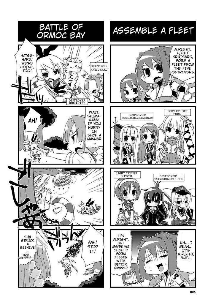 Kantai Collection - Kankore - 4-koma Comic - Fubuki, Ganbarimasu! Chapter 6 page 6 - Chapter 6