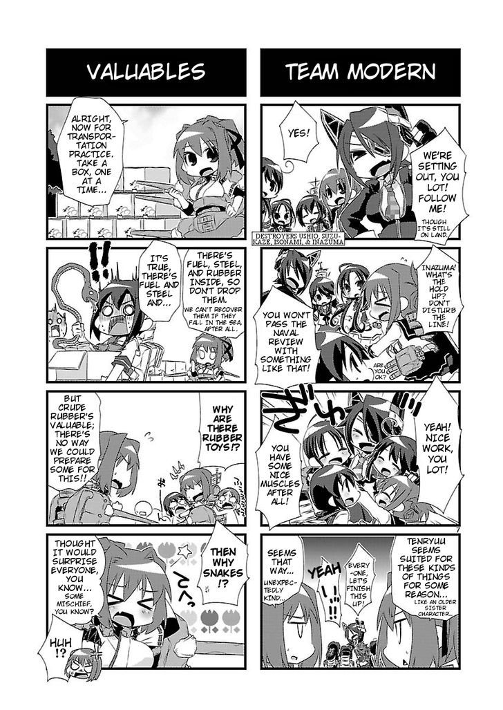 Kantai Collection - Kankore - 4-koma Comic - Fubuki, Ganbarimasu! Chapter 6 page 7 - Chapter 6