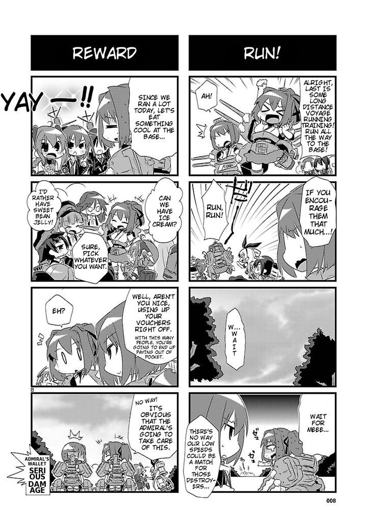 Kantai Collection - Kankore - 4-koma Comic - Fubuki, Ganbarimasu! Chapter 6 page 8 - Chapter 6