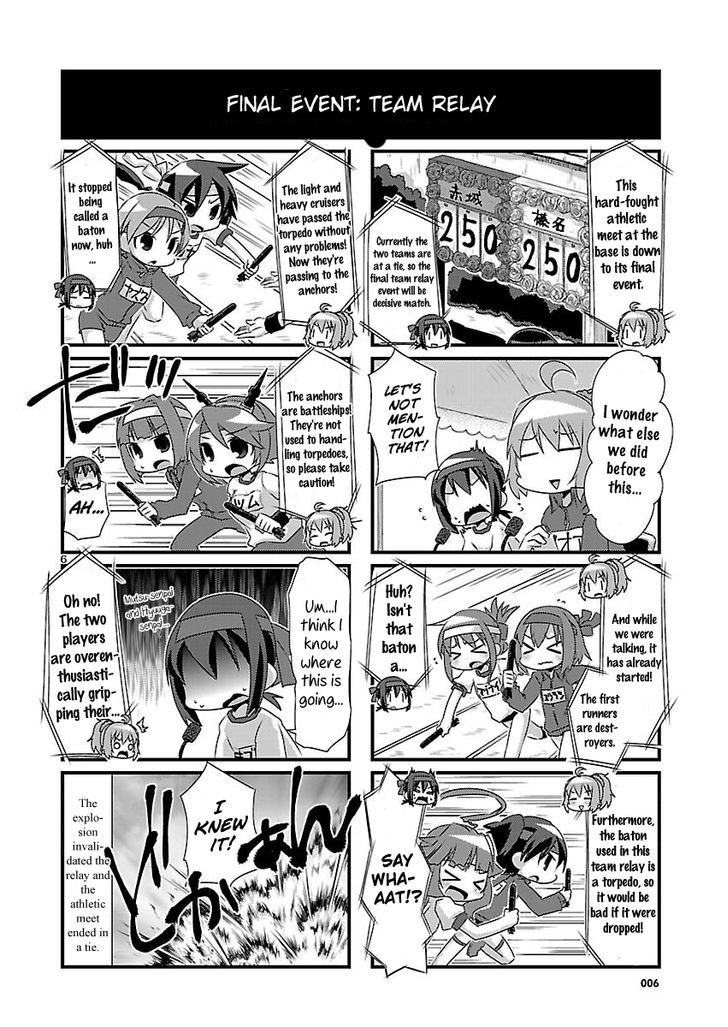 Kantai Collection - Kankore - 4-koma Comic - Fubuki, Ganbarimasu! Chapter 60 page 6 - Chapter 60