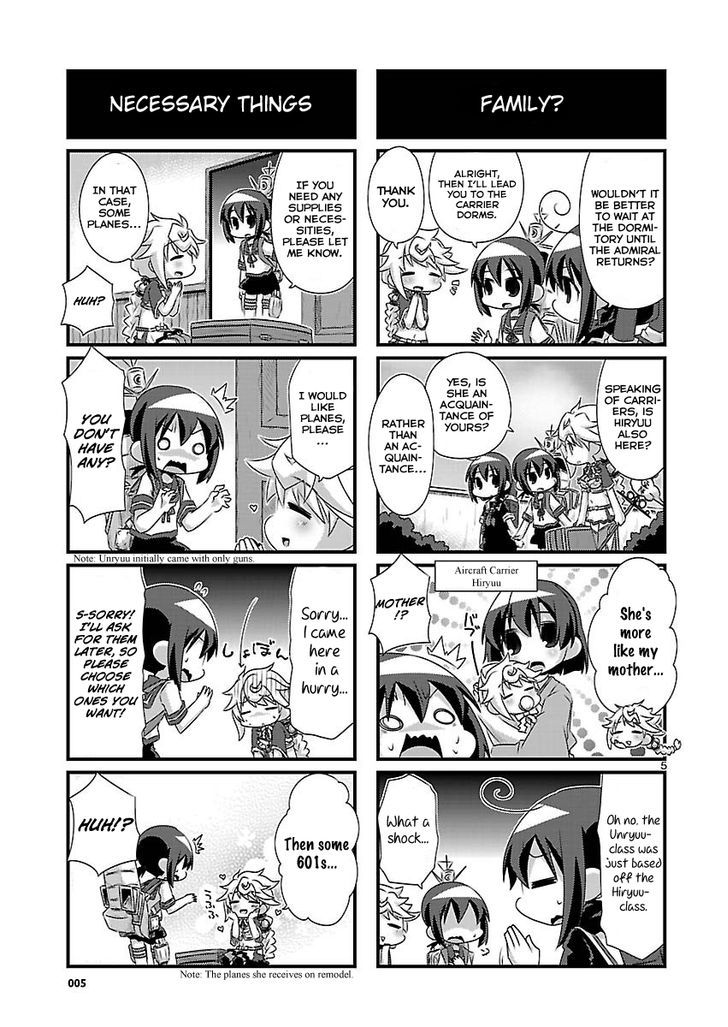 Kantai Collection - Kankore - 4-koma Comic - Fubuki, Ganbarimasu! Chapter 61 page 5 - Chapter 61