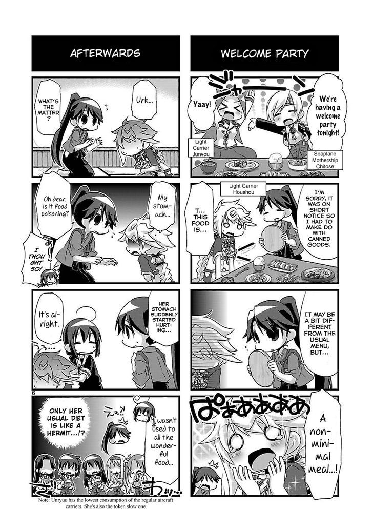 Kantai Collection - Kankore - 4-koma Comic - Fubuki, Ganbarimasu! Chapter 61 page 6 - Chapter 61