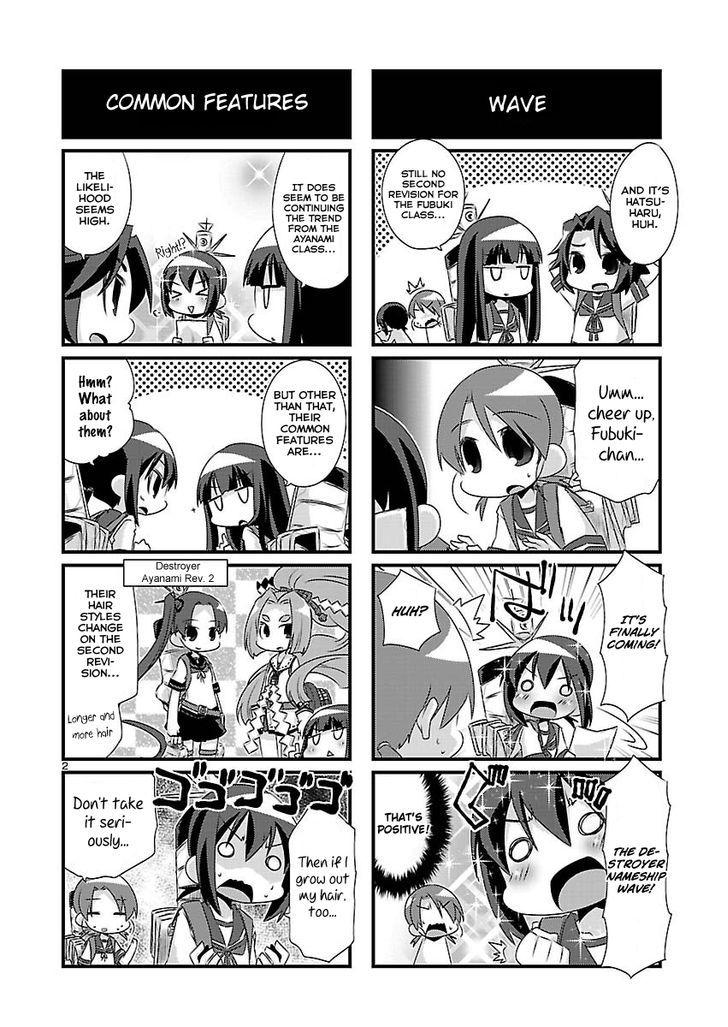 Kantai Collection - Kankore - 4-koma Comic - Fubuki, Ganbarimasu! Chapter 62 page 2 - Chapter 62
