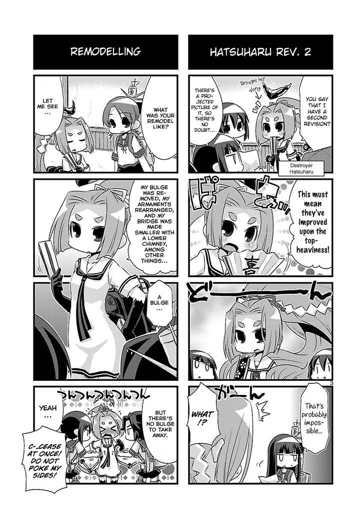 Kantai Collection - Kankore - 4-koma Comic - Fubuki, Ganbarimasu! Chapter 62 page 3 - Chapter 62