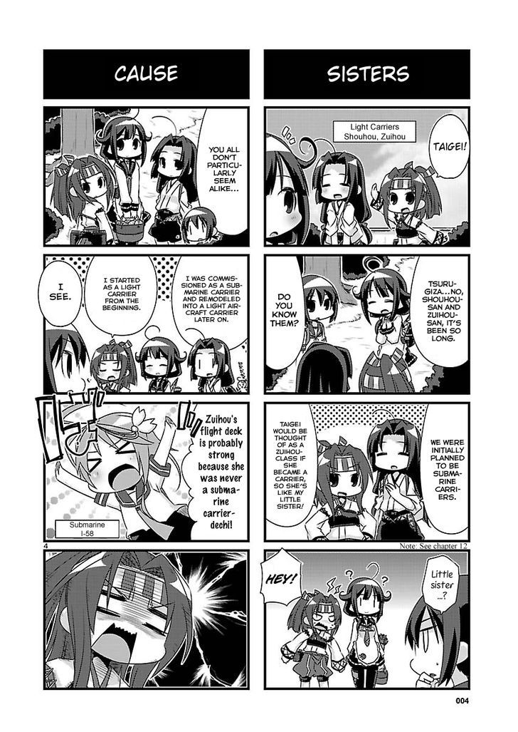 Kantai Collection - Kankore - 4-koma Comic - Fubuki, Ganbarimasu! Chapter 63 page 4 - Chapter 63