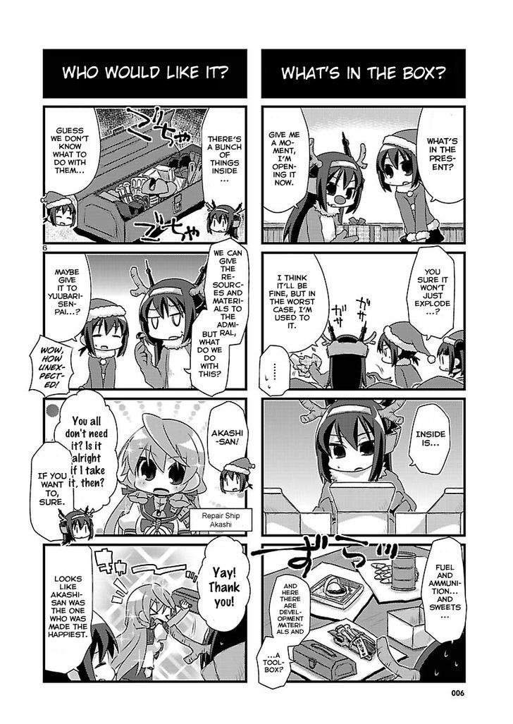 Kantai Collection - Kankore - 4-koma Comic - Fubuki, Ganbarimasu! Chapter 67 page 6 - Chapter 67