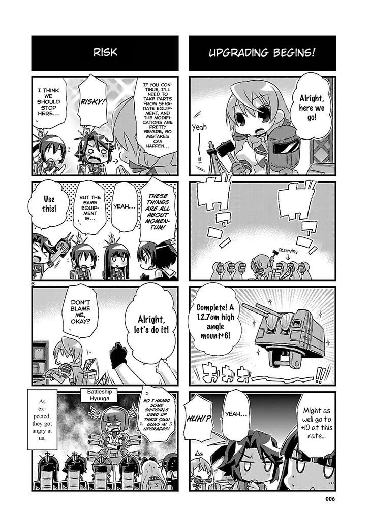 Kantai Collection - Kankore - 4-koma Comic - Fubuki, Ganbarimasu! Chapter 69 page 6 - Chapter 69