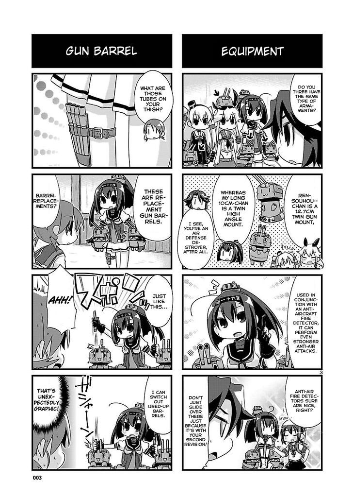 Kantai Collection - Kankore - 4-koma Comic - Fubuki, Ganbarimasu! Chapter 71 page 3 - Chapter 71