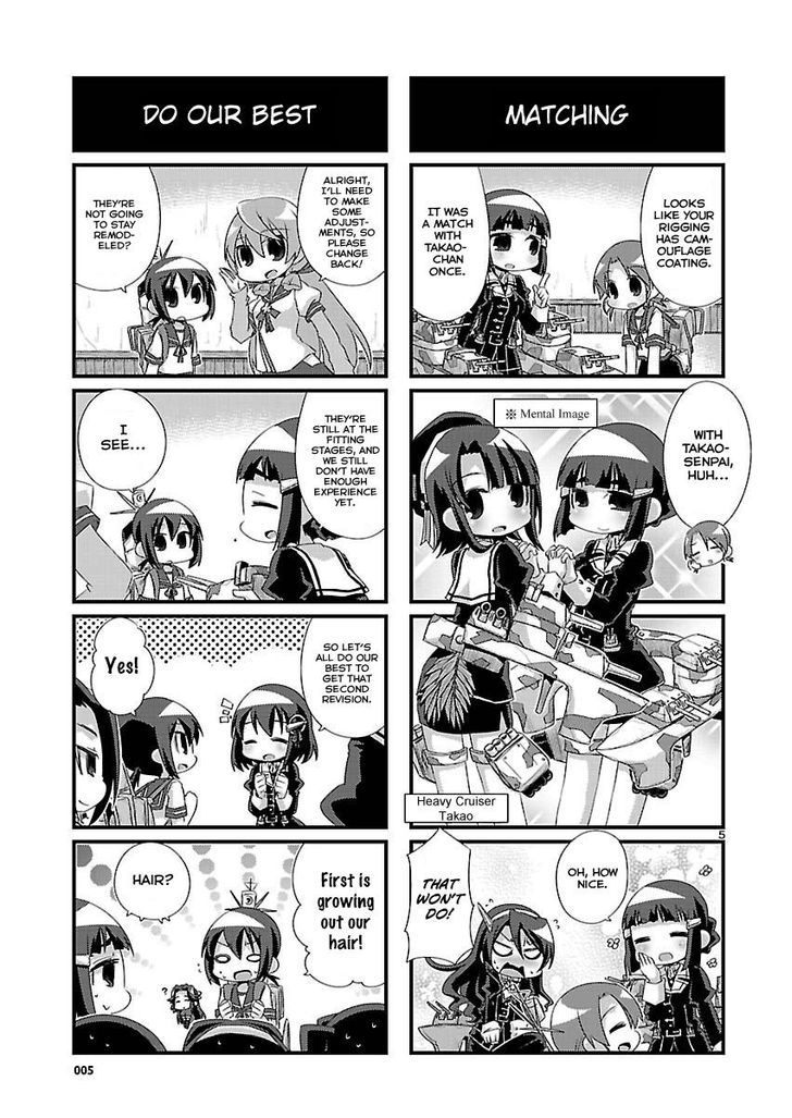 Kantai Collection - Kankore - 4-koma Comic - Fubuki, Ganbarimasu! Chapter 73 page 5 - Chapter 73