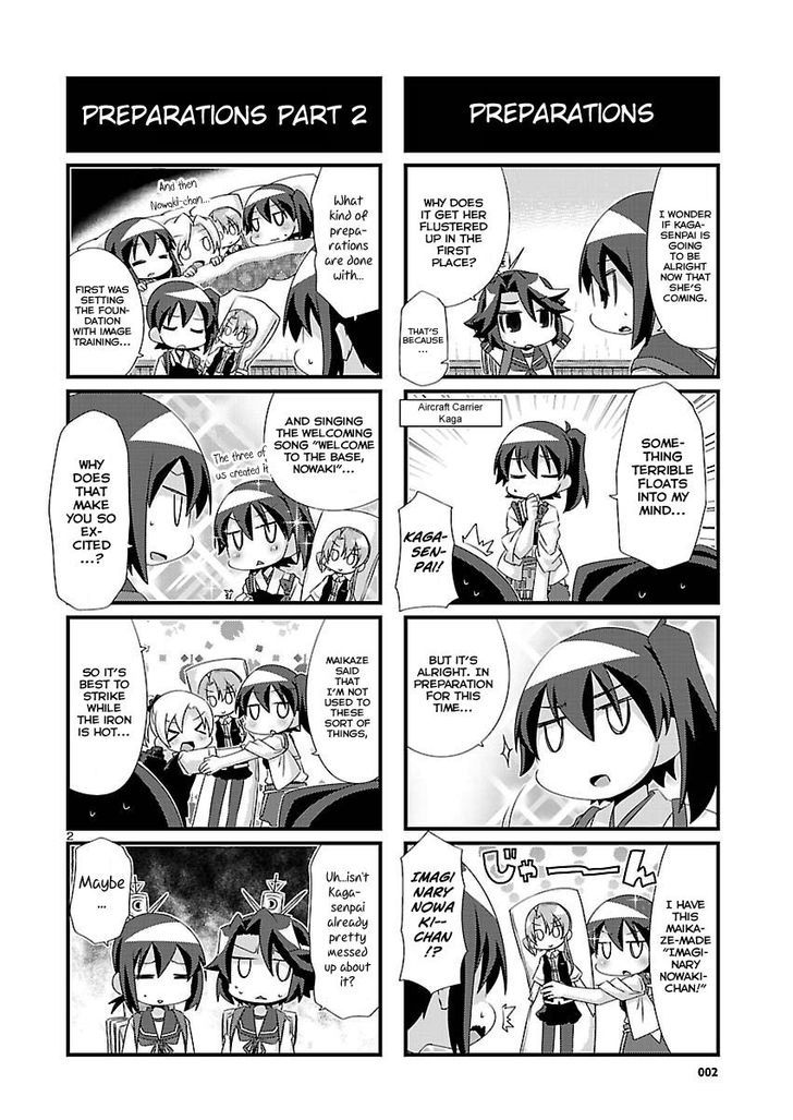 Kantai Collection - Kankore - 4-koma Comic - Fubuki, Ganbarimasu! Chapter 74 page 2 - Chapter 74