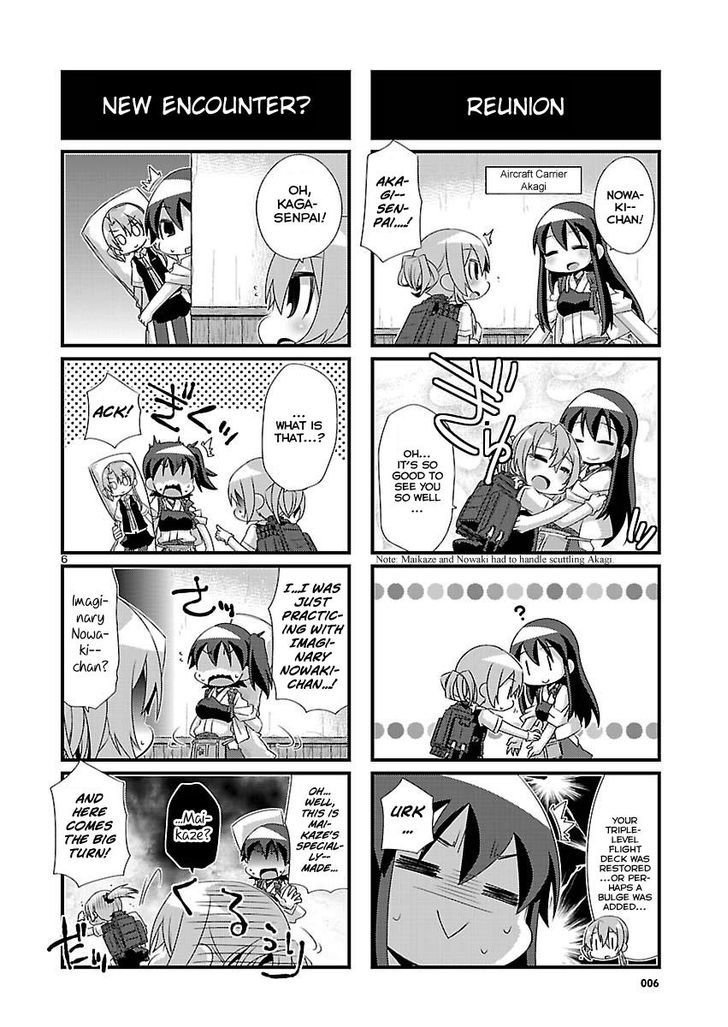 Kantai Collection - Kankore - 4-koma Comic - Fubuki, Ganbarimasu! Chapter 74 page 6 - Chapter 74