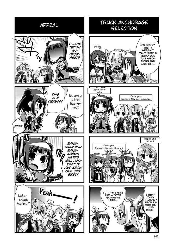 Kantai Collection - Kankore - 4-koma Comic - Fubuki, Ganbarimasu! Chapter 75 page 2 - Chapter 75