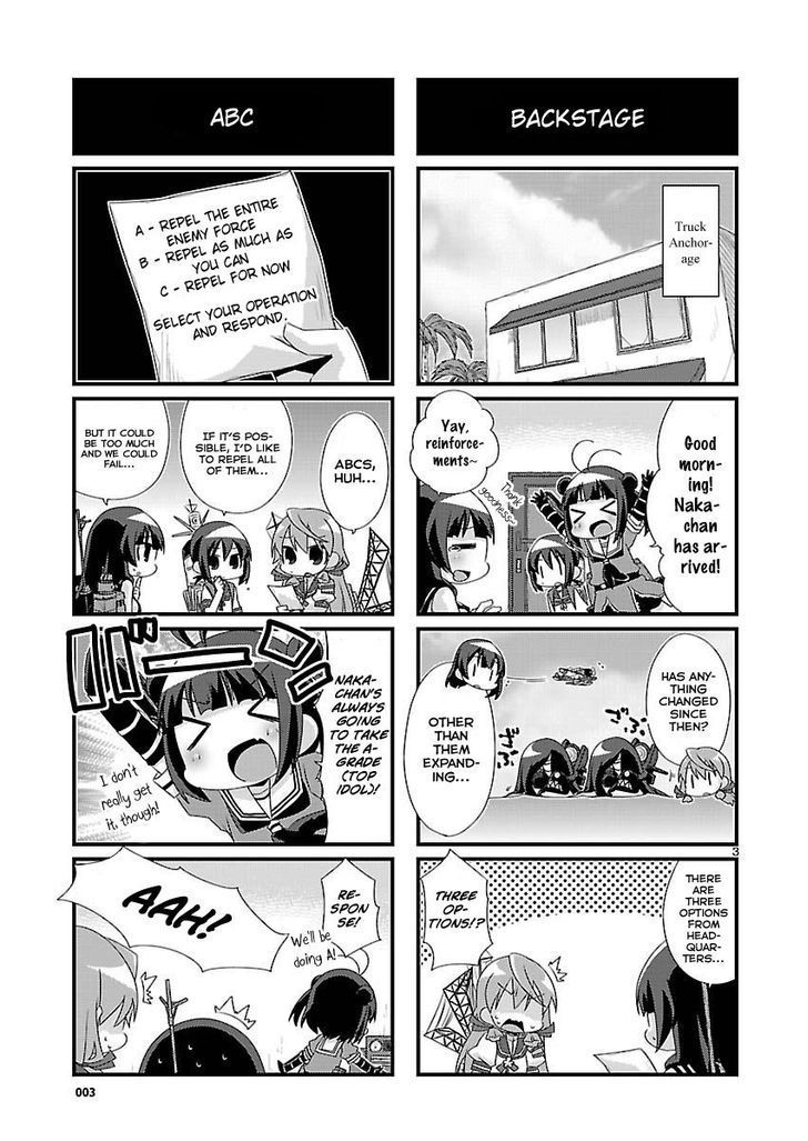 Kantai Collection - Kankore - 4-koma Comic - Fubuki, Ganbarimasu! Chapter 75 page 3 - Chapter 75