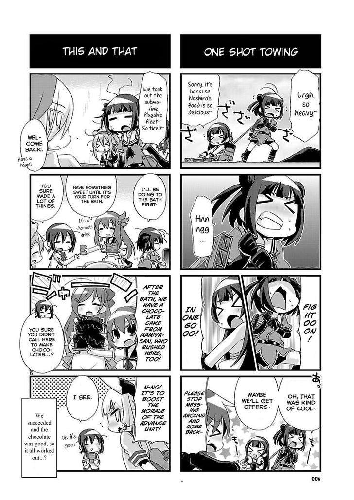 Kantai Collection - Kankore - 4-koma Comic - Fubuki, Ganbarimasu! Chapter 75 page 6 - Chapter 75
