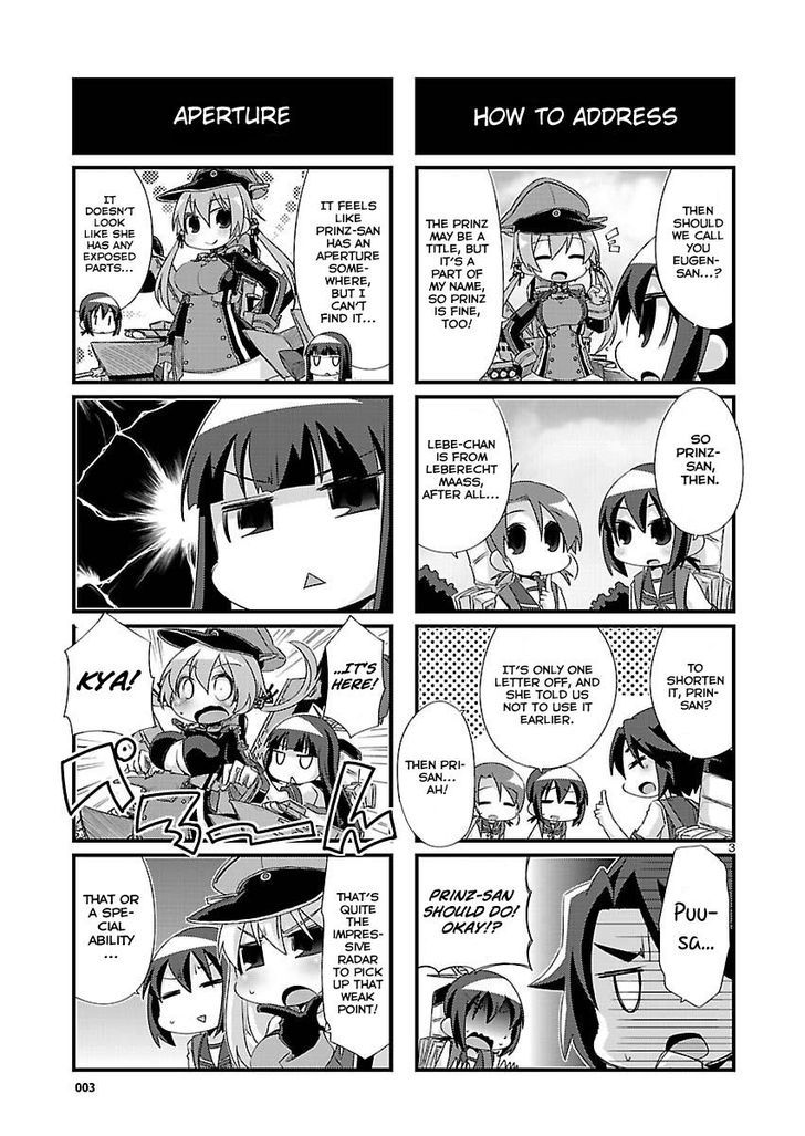 Kantai Collection - Kankore - 4-koma Comic - Fubuki, Ganbarimasu! Chapter 77 page 3 - Chapter 77