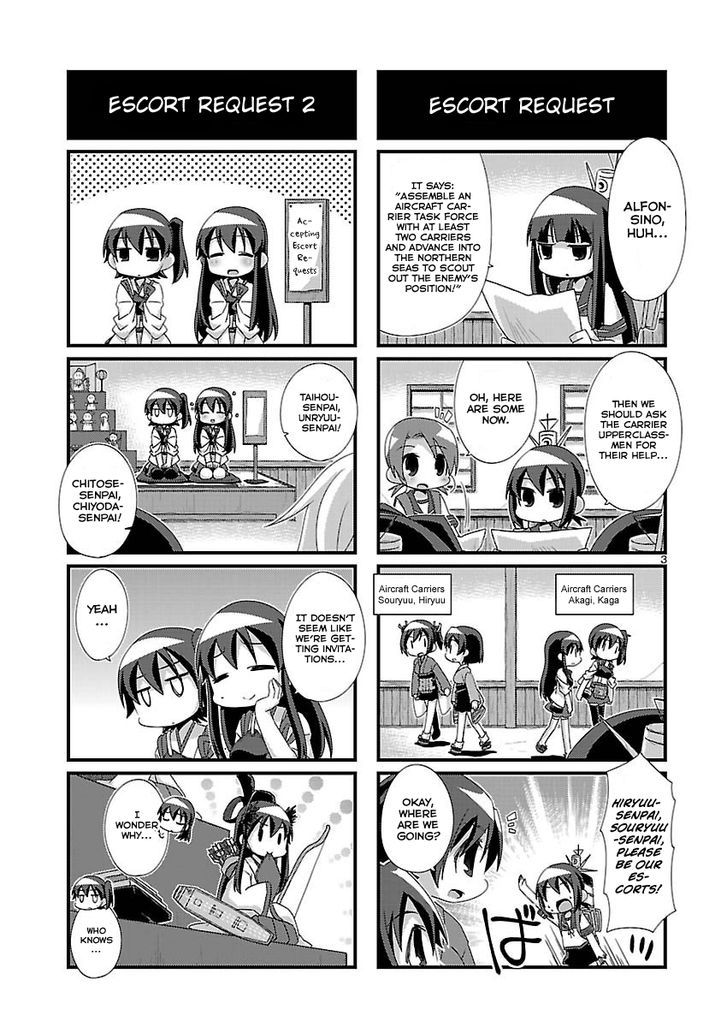 Kantai Collection - Kankore - 4-koma Comic - Fubuki, Ganbarimasu! Chapter 78 page 3 - Chapter 78