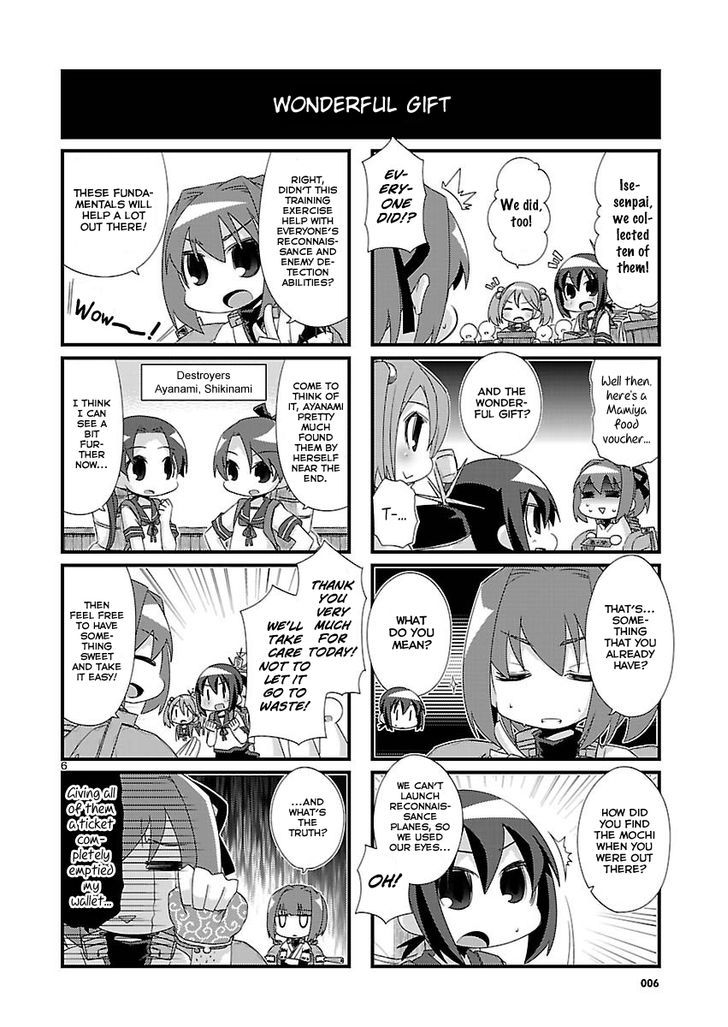 Kantai Collection - Kankore - 4-koma Comic - Fubuki, Ganbarimasu! Chapter 78 page 6 - Chapter 78