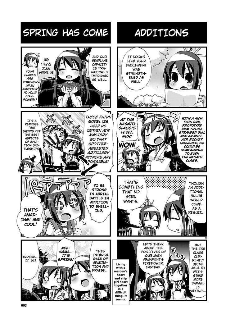 Kantai Collection - Kankore - 4-koma Comic - Fubuki, Ganbarimasu! Chapter 79 page 3 - Chapter 79