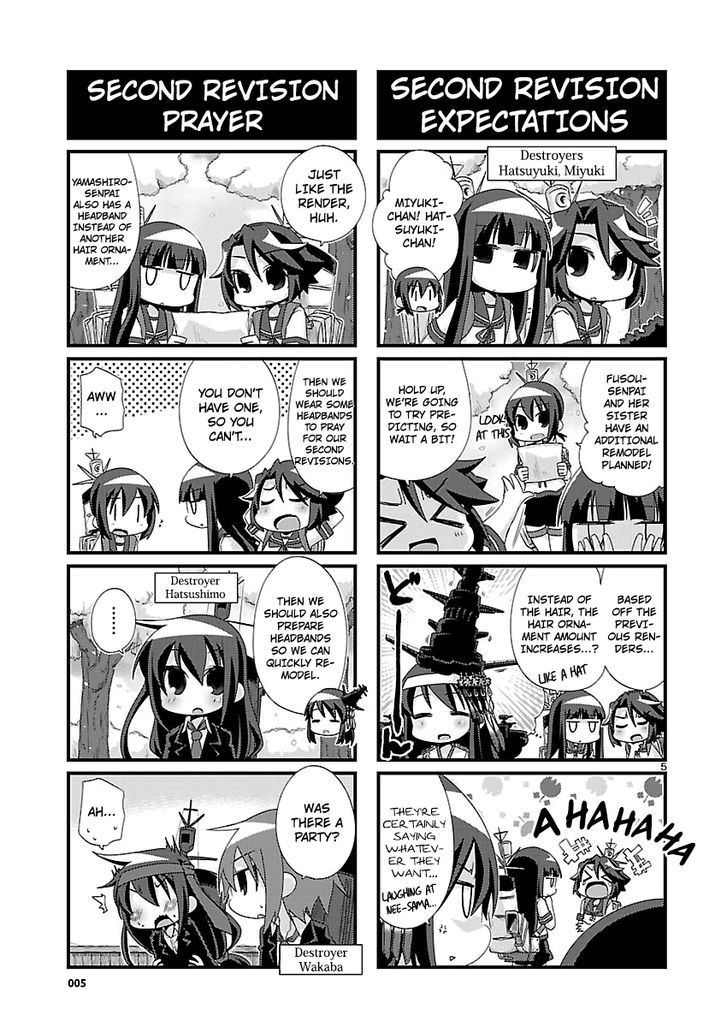 Kantai Collection - Kankore - 4-koma Comic - Fubuki, Ganbarimasu! Chapter 79 page 5 - Chapter 79