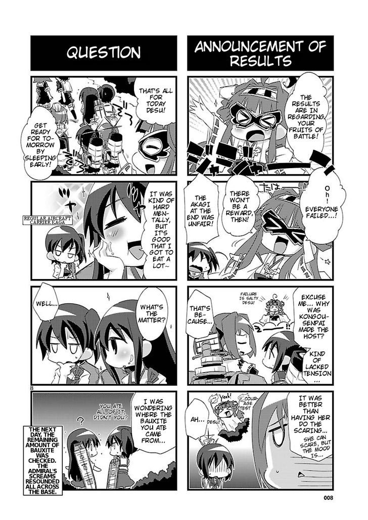 Kantai Collection - Kankore - 4-koma Comic - Fubuki, Ganbarimasu! Chapter 8 page 8 - Chapter 8