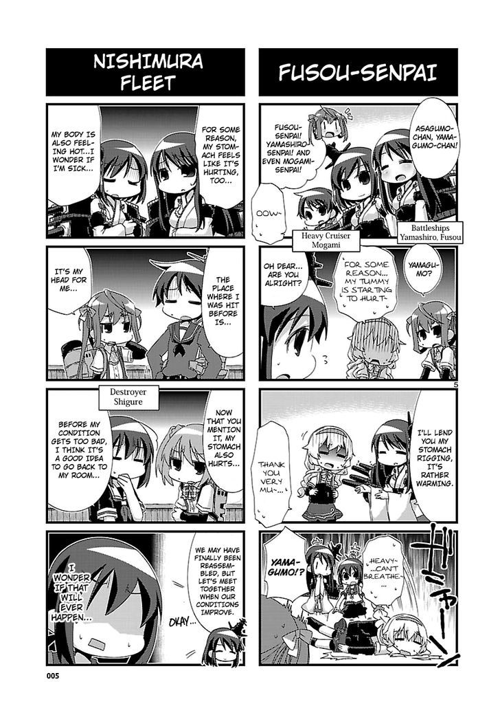 Kantai Collection - Kankore - 4-koma Comic - Fubuki, Ganbarimasu! Chapter 80 page 5 - Chapter 80