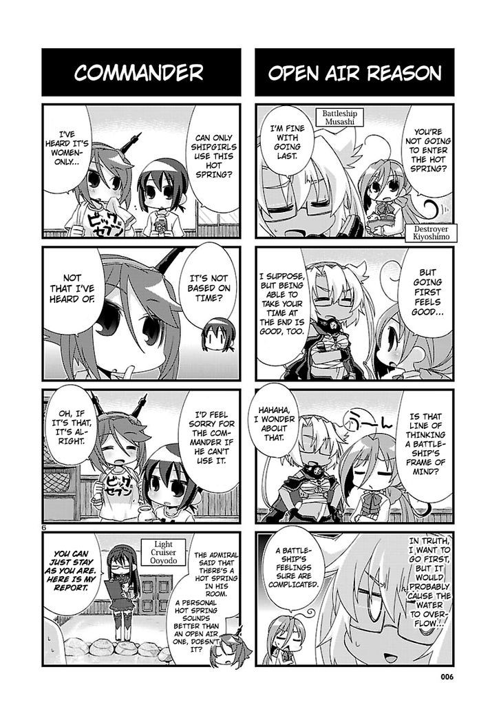 Kantai Collection - Kankore - 4-koma Comic - Fubuki, Ganbarimasu! Chapter 81 page 6 - Chapter 81
