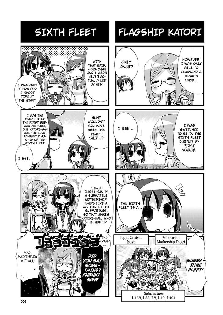 Kantai Collection - Kankore - 4-koma Comic - Fubuki, Ganbarimasu! Chapter 82 page 5 - Chapter 82