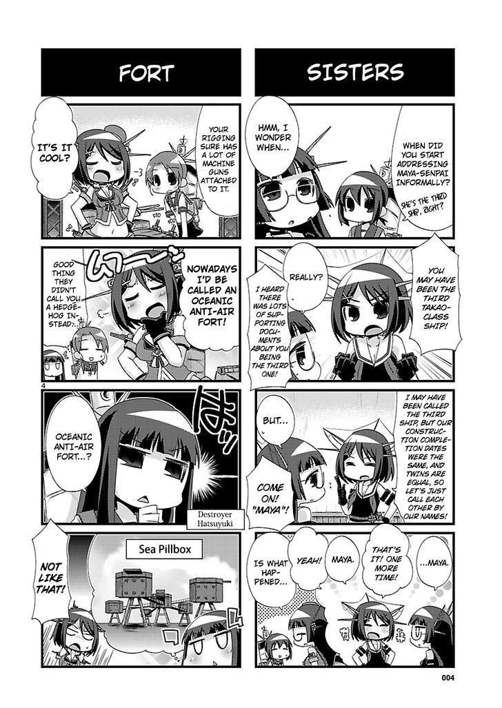 Kantai Collection - Kankore - 4-koma Comic - Fubuki, Ganbarimasu! Chapter 84 page 4 - Chapter 84