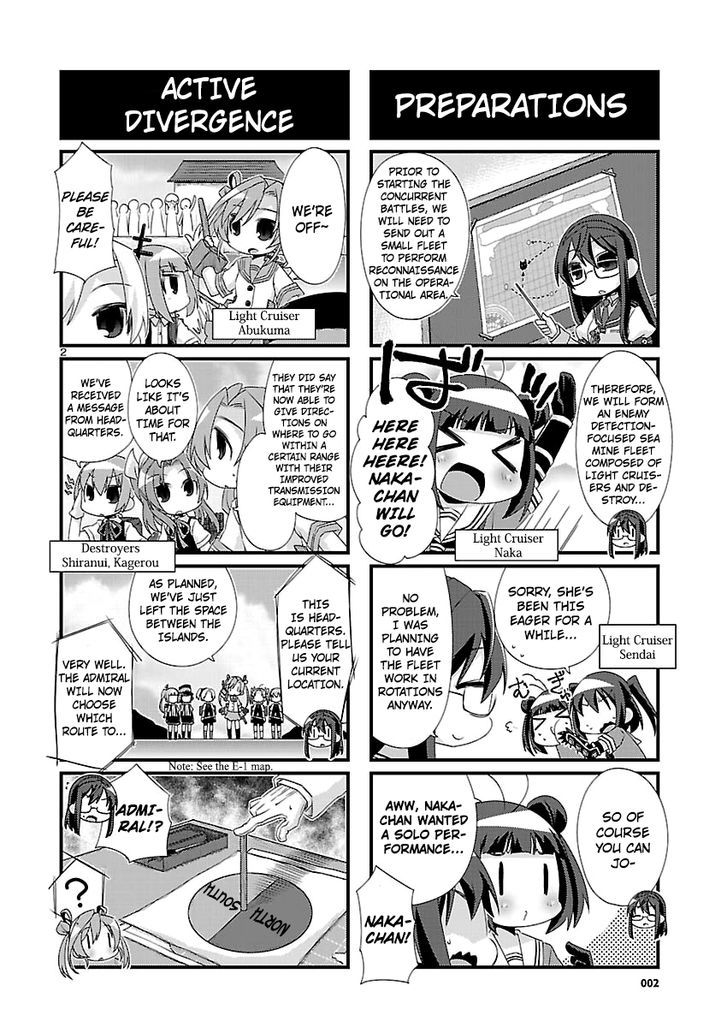 Kantai Collection - Kankore - 4-koma Comic - Fubuki, Ganbarimasu! Chapter 85 page 2 - Chapter 85