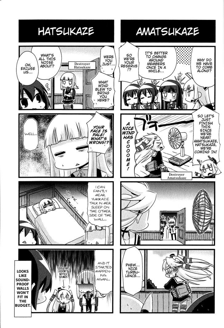 Kantai Collection - Kankore - 4-koma Comic - Fubuki, Ganbarimasu! Chapter 86.5 page 3 - Chapter 86.5