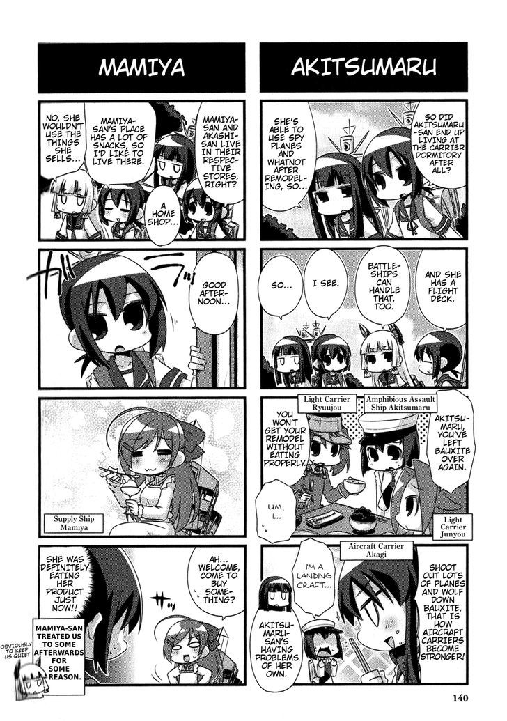 Kantai Collection - Kankore - 4-koma Comic - Fubuki, Ganbarimasu! Chapter 86.5 page 6 - Chapter 86.5