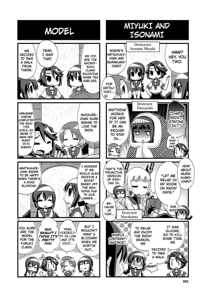 Kantai Collection - Kankore - 4-koma Comic - Fubuki, Ganbarimasu! Chapter 86 page 2 - Chapter 86