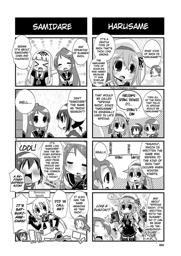 Kantai Collection - Kankore - 4-koma Comic - Fubuki, Ganbarimasu! Chapter 86 page 4 - Chapter 86