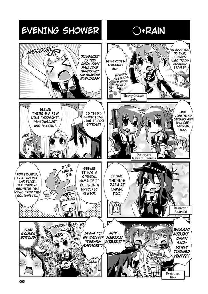 Kantai Collection - Kankore - 4-koma Comic - Fubuki, Ganbarimasu! Chapter 86 page 5 - Chapter 86