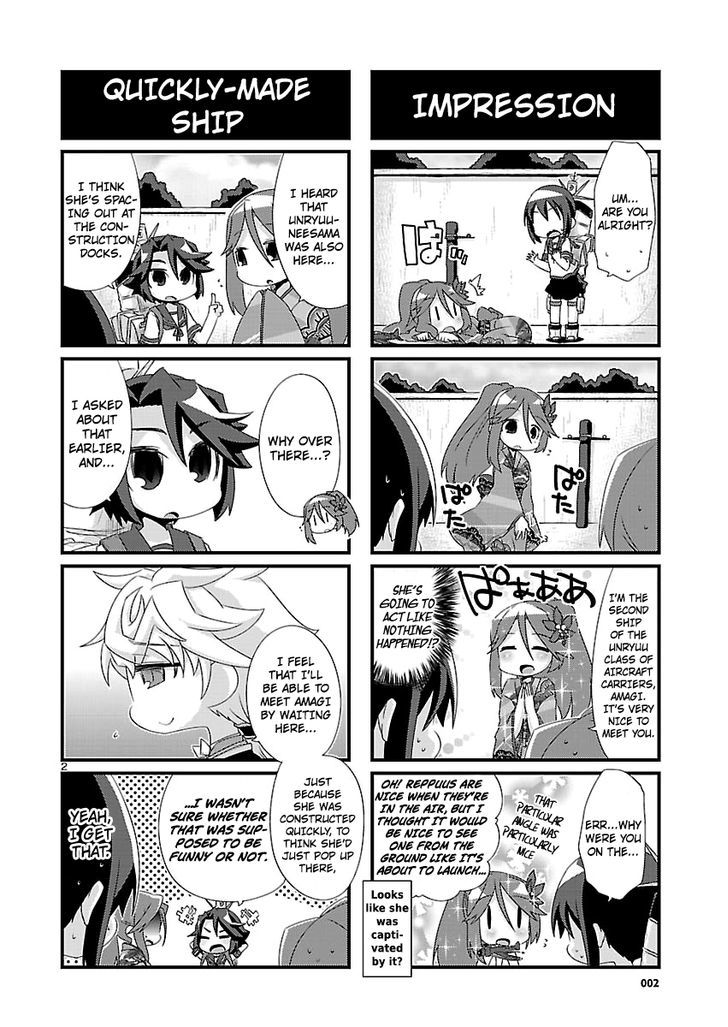 Kantai Collection - Kankore - 4-koma Comic - Fubuki, Ganbarimasu! Chapter 88 page 2 - Chapter 88