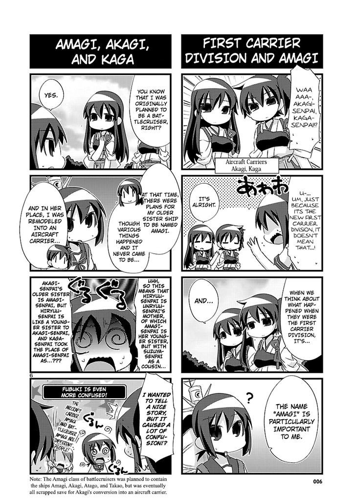Kantai Collection - Kankore - 4-koma Comic - Fubuki, Ganbarimasu! Chapter 88 page 6 - Chapter 88