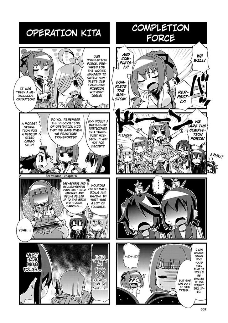 Kantai Collection - Kankore - 4-koma Comic - Fubuki, Ganbarimasu! Chapter 89 page 2 - Chapter 89