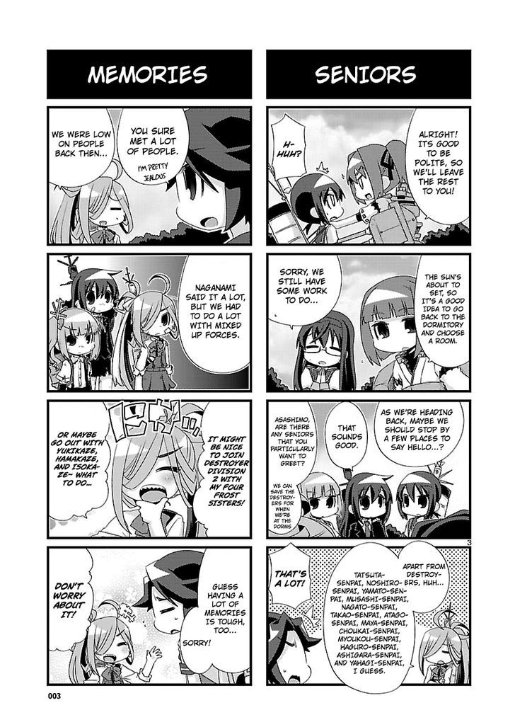 Kantai Collection - Kankore - 4-koma Comic - Fubuki, Ganbarimasu! Chapter 89 page 3 - Chapter 89