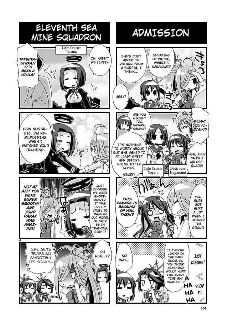 Kantai Collection - Kankore - 4-koma Comic - Fubuki, Ganbarimasu! Chapter 89 page 4 - Chapter 89