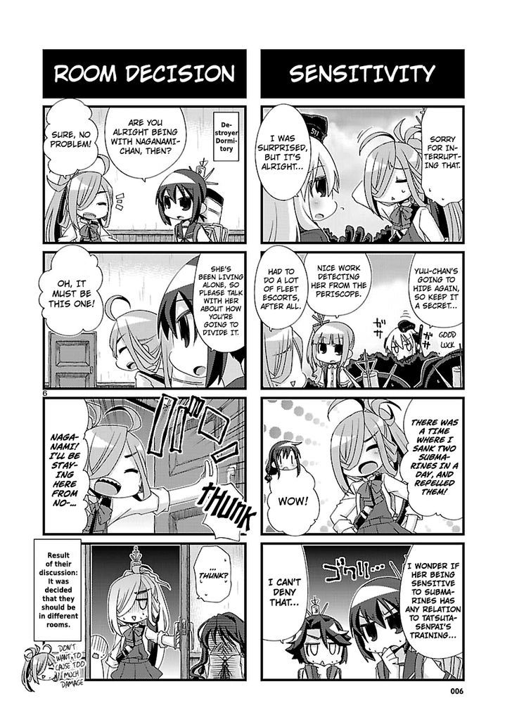 Kantai Collection - Kankore - 4-koma Comic - Fubuki, Ganbarimasu! Chapter 89 page 6 - Chapter 89