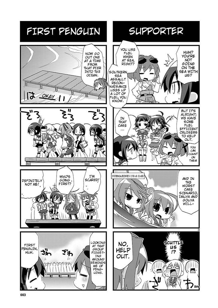 Kantai Collection - Kankore - 4-koma Comic - Fubuki, Ganbarimasu! Chapter 9 page 3 - Chapter 9