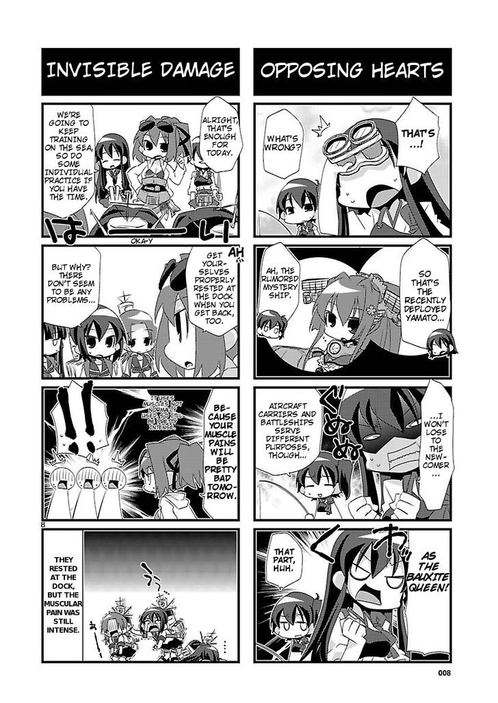 Kantai Collection - Kankore - 4-koma Comic - Fubuki, Ganbarimasu! Chapter 9 page 8 - Chapter 9