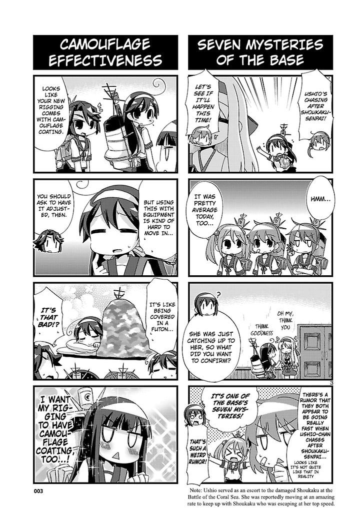 Kantai Collection - Kankore - 4-koma Comic - Fubuki, Ganbarimasu! Chapter 90 page 3 - Chapter 90