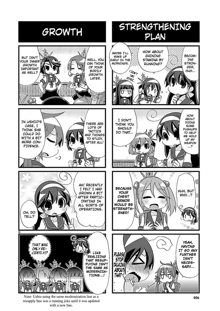 Kantai Collection - Kankore - 4-koma Comic - Fubuki, Ganbarimasu! Chapter 90 page 6 - Chapter 90